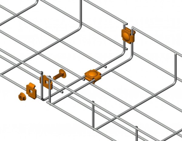 Фото Соединительный комплект проволочного лотка (PR08.2468)
