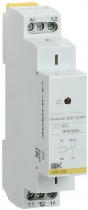 Фото Реле OIR 1 контакт 16А, 24 В AC/DC (OIR-116-ACDC24V)