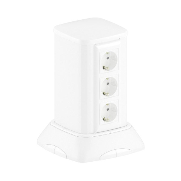 Фото Миниколонна алюминиевая, 0.25 м, белый (19522)