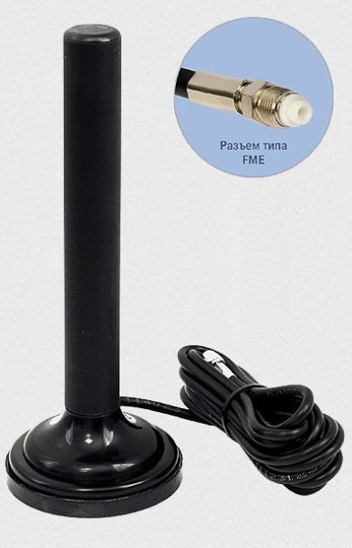 Фото Антей 909М FME 3м, на магните, 5,5dB