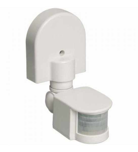 Фото Датчик движения ДД-008 1100Вт 180град 12м IP44 белый (LDD10-008-1100-001)