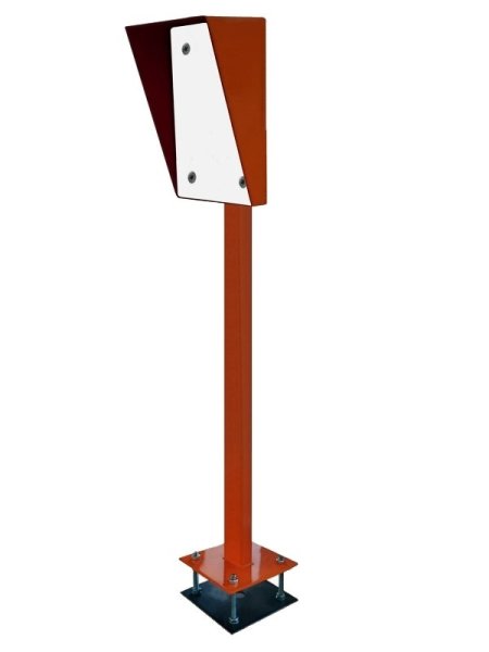 Фото Стойка для считывателя Аякс 300х400 мм, оранжевая, базовая, прямая