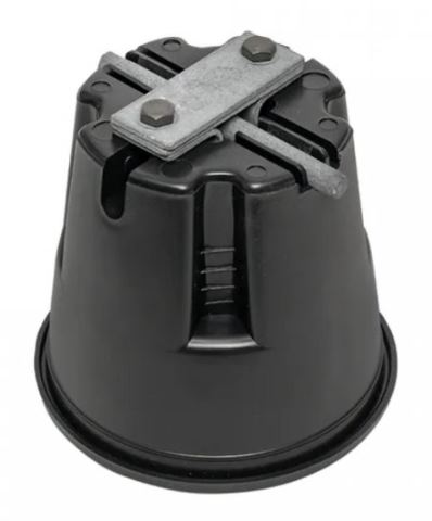 Фото Держатель кровельный пластиковый без бетона H110 d8-10мм (PR08.32698)