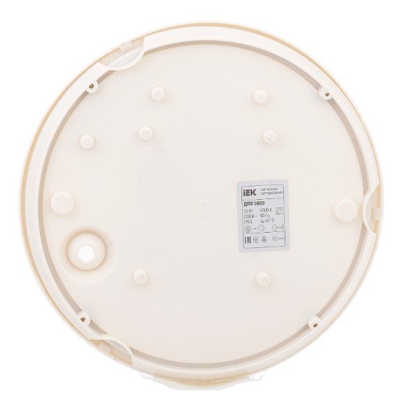 Фото Светильник светодиодный ДПО с датчиком движения 5032Д 12Вт 4000K IP65 круг белый (LDPO1-5032D-12-4000-K01)