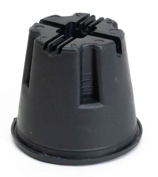 Фото Держатель кровельный пластиковый с бетоном H110 d8-10мм (PR08.12638)