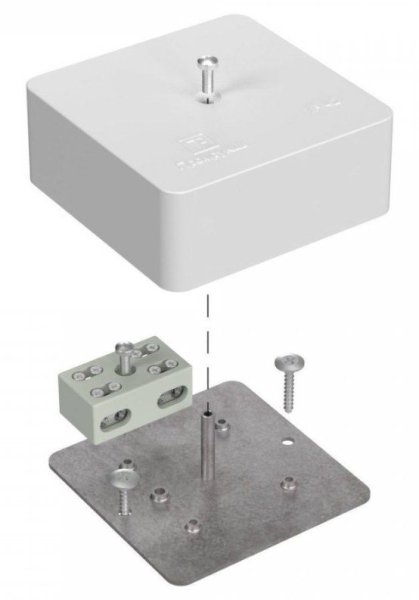 Фото Коробка огнестойкая разветвительная для к/к 75х75х30 (40-0450-FR6.0-4-2-Р)