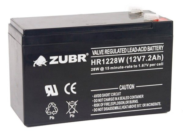 Фото ZUBR HR 1228W (12V, 7,2Ah)