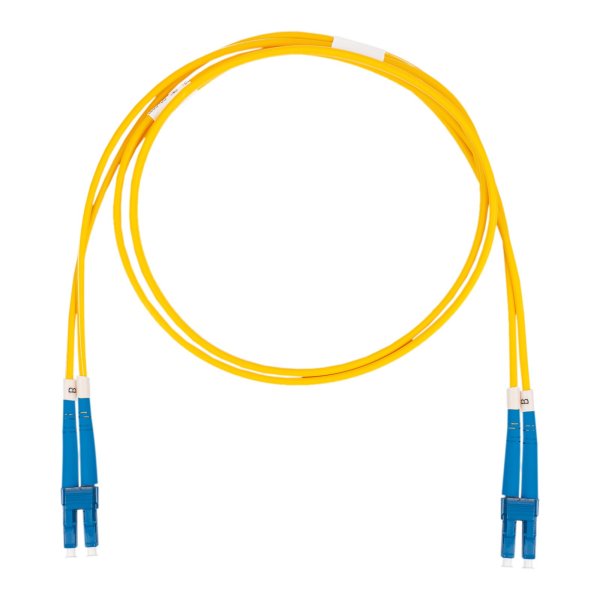 Фото Патч-корд оптический, LC-LC, дуплекс (duplex) OS2, нг(А)-HF, 7,0 м, желтый (DR-220046)