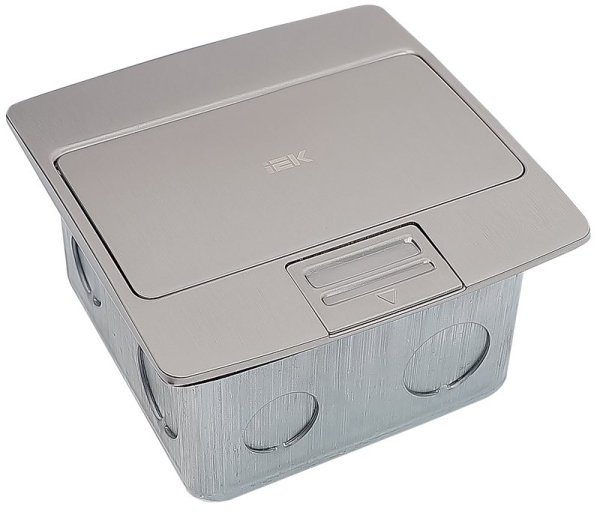 Фото Лючок с откидной крышкой, 3 модуля IP42 PRIMER (PM-LN21-03-O-42-K46)