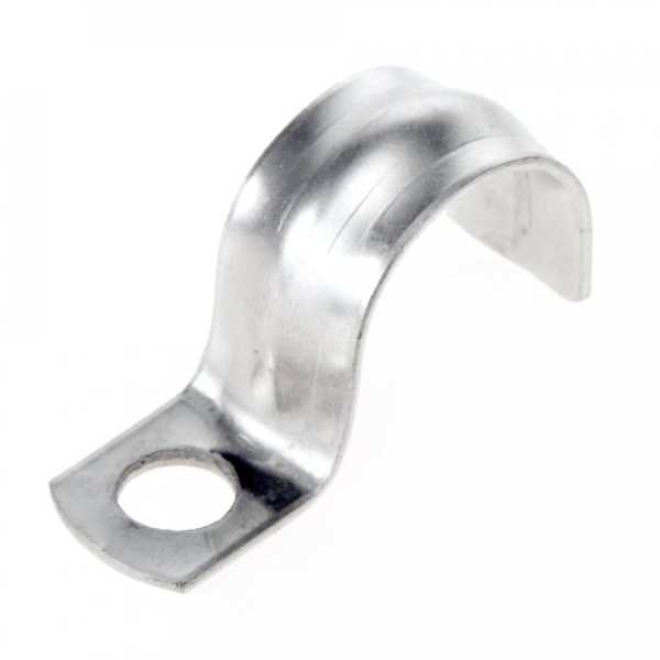 Фото Скоба металлическая однолапковая 19-20 мм под анкер (850-024)