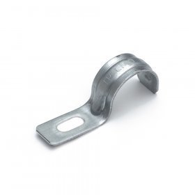 Фото Скоба металлическая однолапковая усиленная противопожарная СМОУ d19-20 мм (100 шт) (PR13.02401)