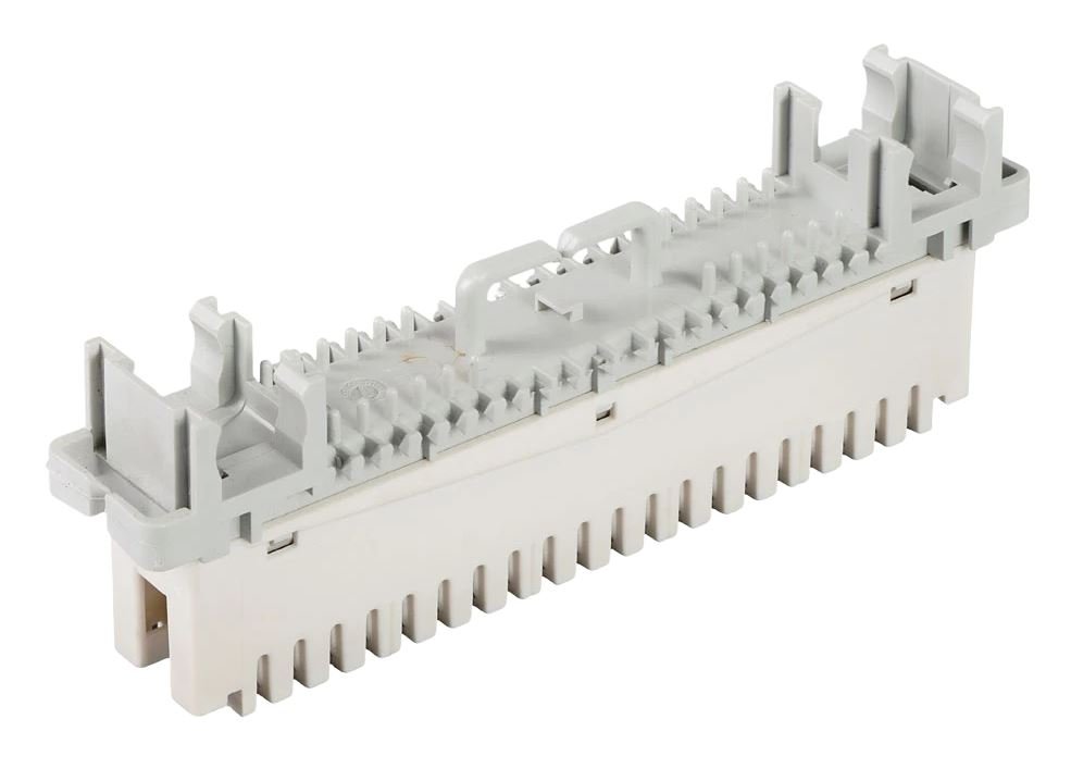 Фото Плинт универсальный ПВТ-10Р-5е, 10 пар размыкаемые контакты 0...9 (120902-00081)