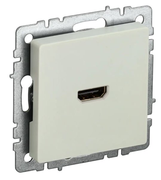 Фото Розетка HDMI BRITE PHDMI-0-БрКр бежевый (BR-H10-K10)