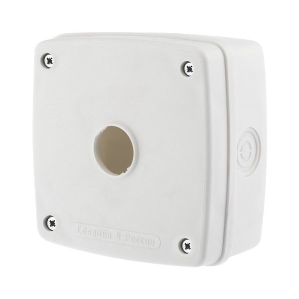 Фото Коробка монтажная для камер видеонаблюдения 140х140х66 мм REXANT (28-4010)