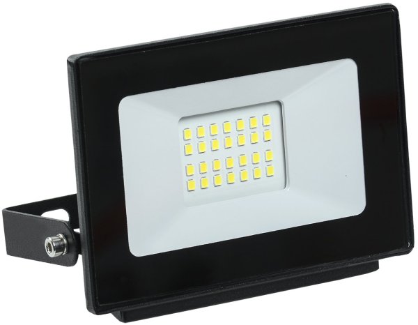 Фото Прожектор светодиодный СДО 06-20 IP65 6500 K черный (LPDO601-20-65-K02)