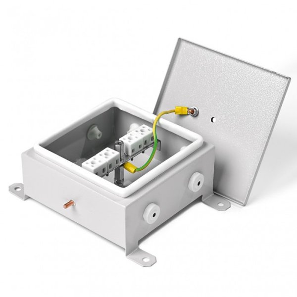 Фото КМОМГ (4к х 2,5мм) 100х100х60 IP 54 (3 ввода) (076-401)