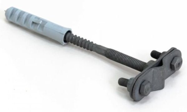 Фото Крепление молниеприёмника к стене L160мм d16-20мм TDZ (PR08.26340)