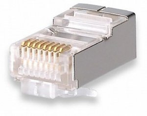 Фото Коннекторы 8P8C FTP Cat.5e 3U (RJ-45) (100шт) (10-0201)