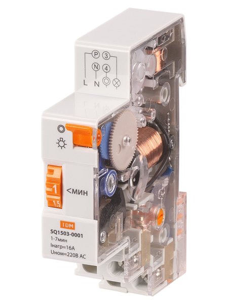 Фото ТЛ-1мин/7мин-16А-DIN TDM (SQ1503-0001)