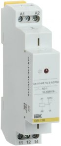 Фото Реле OIR 1 контакт, 16А, 12 В AC/DC (OIR-116-ACDC12V)