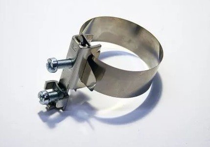 Фото Хомут заземления д 5-48 мм (нерж. сталь) (PR08.3874)