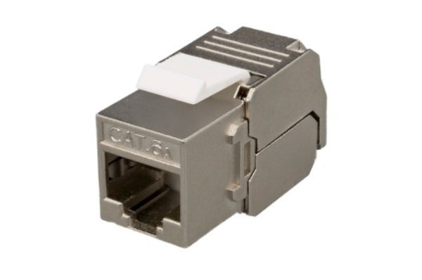 Фото Розеточный модуль Keystone Jack 8P8C (RJ-45) FTP Cat.6A (10-0340)