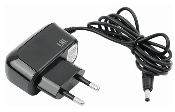 Фото Блок питания 9V, 1A Г-образный черный