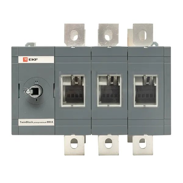 Фото Рубильник 800A 3P реверсивный без рукоятки управления TwinBlock (tb-s-800-3p-rev)