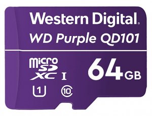 Фото MicroSDHC 64ГБ, Class 10 UHS 1 (WDD064G1P0C)
