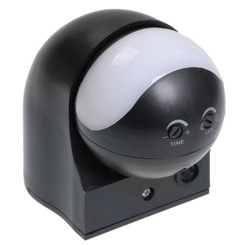 Фото Датчик движения ДД-010 1100Вт 180град 10м IP44 черный (LDD10-010-1100-002)