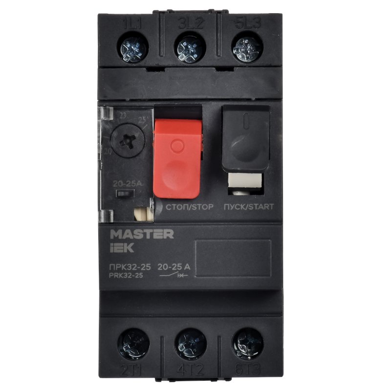 Фото Пускатель ПРК32-25 In=25А Ir=20-25А Ue 660В MASTER (DMS11-025)