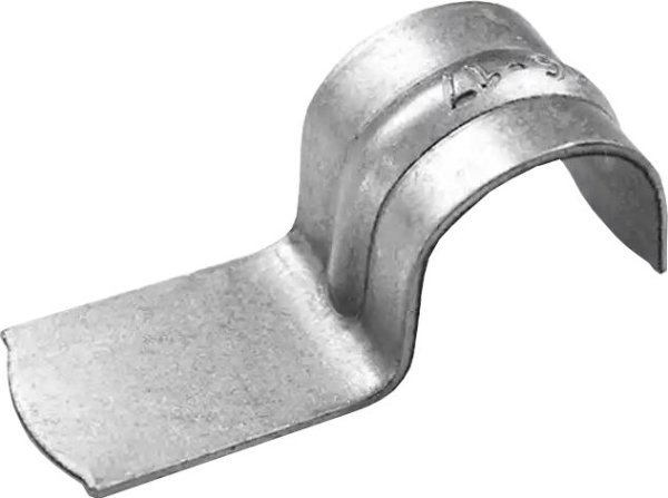Фото Скоба металлическая однолапковая 25-26 мм пр. (850-057)