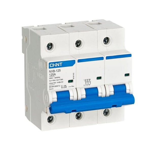 Фото Выключатель автомат. мод. 3п C 80А 10кА NXB-125 CHINT (816139)