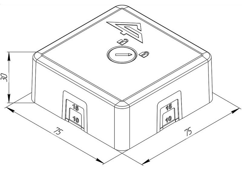 Фото КМ-О (8к)-IP41-s