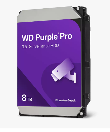 Фото HDD 8000 GB (8 TB) SATA-III Purple (WD85PURZ)