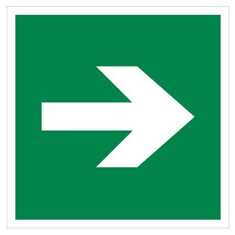 Фото Плёнка Фотолюм (Е 02-01) Направляющая стрелка (200х200) (200х200)