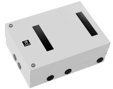 Фото ПБСО-БП-12В/2А со скобой для фиксации АБ 17Ач .