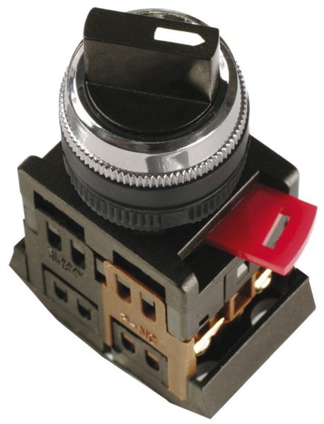 Фото Переключатель АС-22 на 2 фиксированных положения "I-O" 1з+1р (BSW10-AC-2-K02)