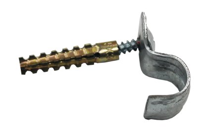 Фото Дюбель-хомут "клоп", однолапковый, 25-26 мм (100 шт)