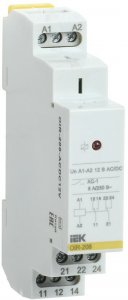 Фото Реле OIR 2 контакта, 8А, 12 В AC/DC (OIR-208-ACDC12V)
