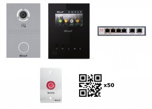 Фото KIT(O4)AV03S+AUB (AV-03BD SILVER+AU-04LA BLACK)