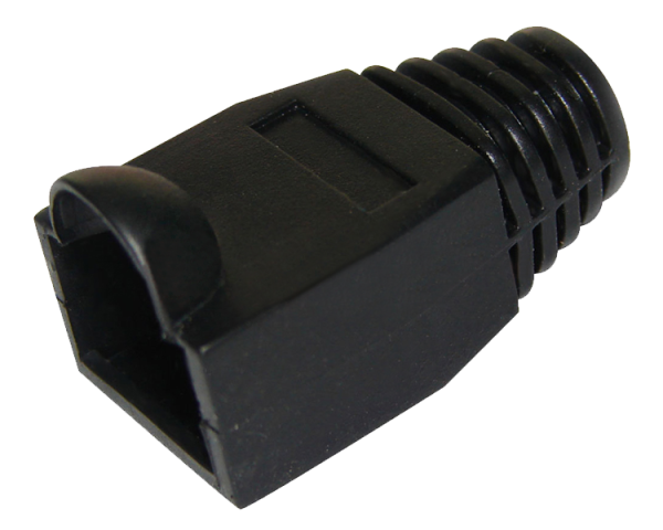 Фото Колпачок изолирующий для разъемов RJ-45, черный REXANT (05-1210)