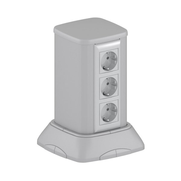 Фото Миниколонна алюминиевая, 0.25 м, темно-серебристый металлик (19524)