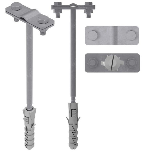 Фото Фасадный держатель, 400 мм (ND2302)