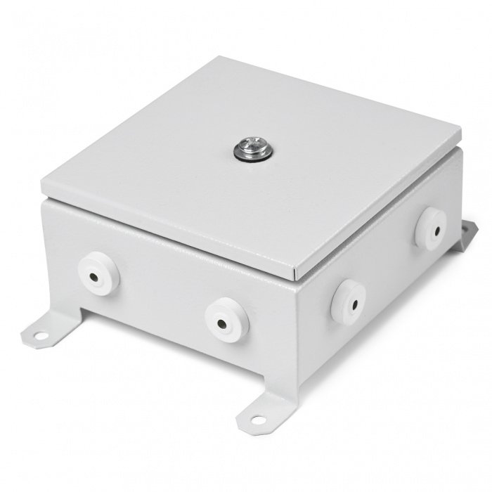 Фото КМОМГ (4к х 2,5мм) 100х100х60 IP 54 (3 ввода) (076-401)