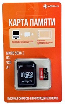 Фото MicroSDXC 256Gb (Optimus)