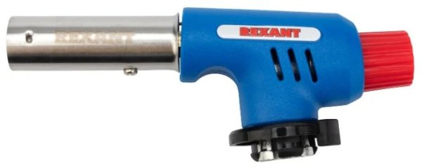 Фото Газовая горелка-насадка GT-19 с пьезоподжигом REXANT (12-0019)