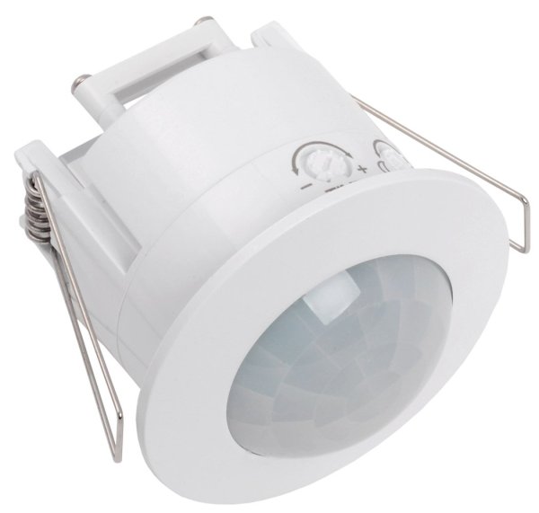 Фото Датчик движения ДД-201 1200Вт 360град 6м IP20 белый скрытого монтажа (LDD11-201-1200-001)