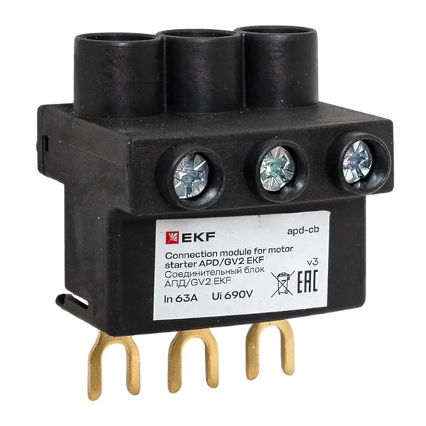 Фото Соединительный блок АПД/GV2 (apd-cb)