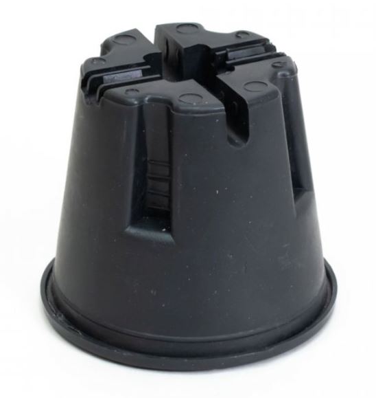 Фото Держатель кровельный пластиковый с бетоном H110 d8-10мм (PR08.12638)